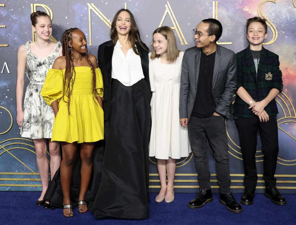Angelina Jolie’s Six Children